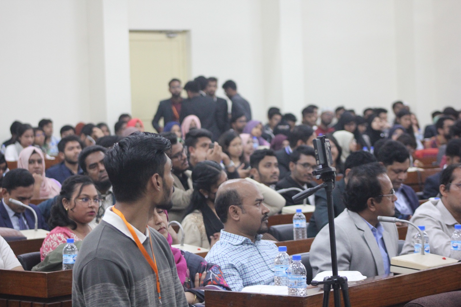 Full auditorium audience at RURS 1st ISCRF 2024